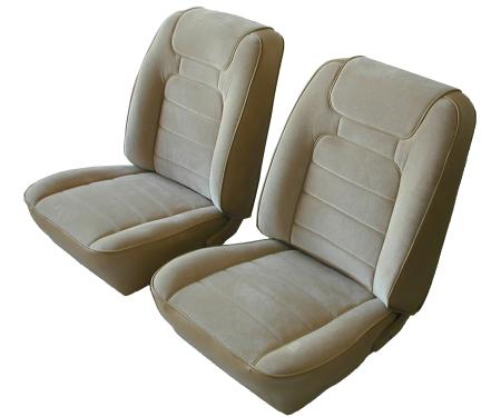 Acme Auto Front Low Back Buckets and Rear Bench Seat Upholstery U508