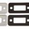 Scott Drake 1970-1977 Ford Bronco Bronco Reflector Bezels (Stainless) D0UZ-15A460-S
