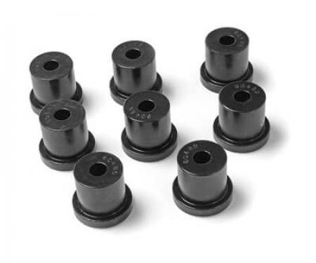 Scott Drake 1966-1973 Ford Mustang Leaf Spring Shakle Bushing (1/2" Hole Black Polyurethane) C6ZZ-5781-BP