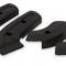 Scott Drake 1967-1977 Ford Bronco 67-77 Bronco Seat Hinge Covers, Black C8TZ-656192-5B