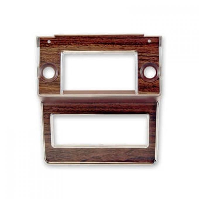 Scott Drake 1969-1970 Ford Mustang 69-70 Radio Bezel (Wood Grain) C9ZZ-6504774-F