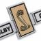 Scott Drake 1967 Ford Mustang Grill Dash and Deck Emblem, Pin On, GT500 Shelby S7MS-16098-D