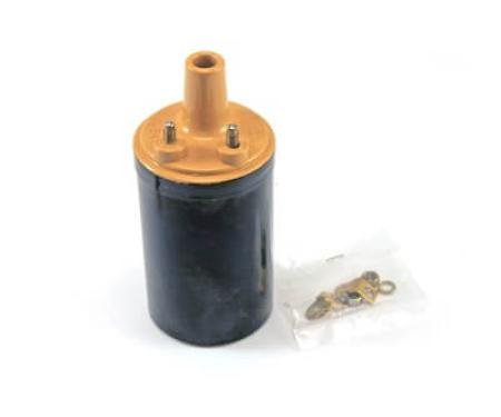 Scott Drake 1964-1973 Ford Mustang 1964-73 Ignition Coil, YELLOW TOP B6A-12029-B