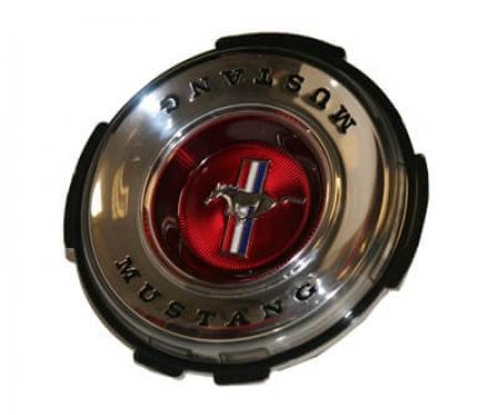 Scott Drake 1967 Ford Mustang 1967 Mustang Wheel Cover Emblem C7ZZ-11C30