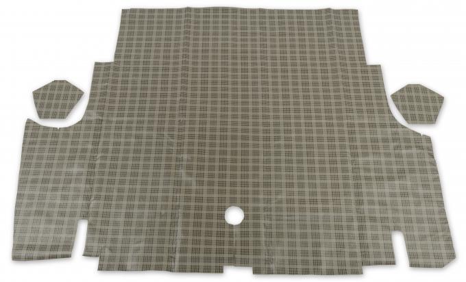 Scott Drake 1965-1966 Ford Mustang Vinyl Trunk Mat Plaid Pattern TM-FM-CPCV-65P