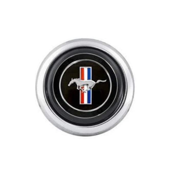 Scott Drake 1965-1973 Ford Mustang Tri-Bar Horn Button S7MS-3623-MG