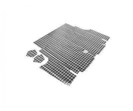 Scott Drake 1967-1968 Ford Mustang 67-68 Coupe Convertible Trunk Mat (Plaid) TM-FM-CPCV-67P