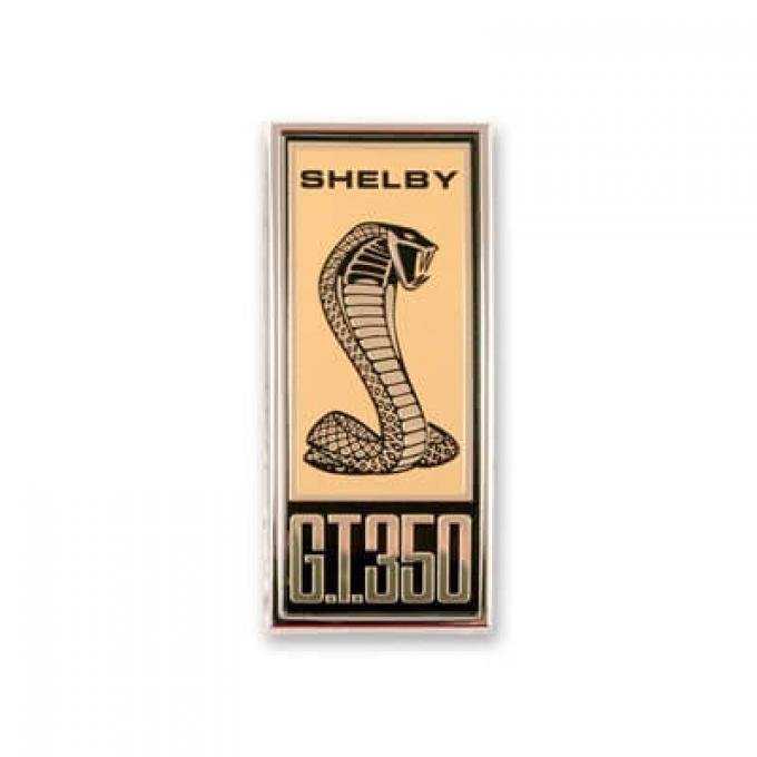 Scott Drake 1967 Ford Mustang Fender Emblem, Shelby GT350 S7MS-16098-A