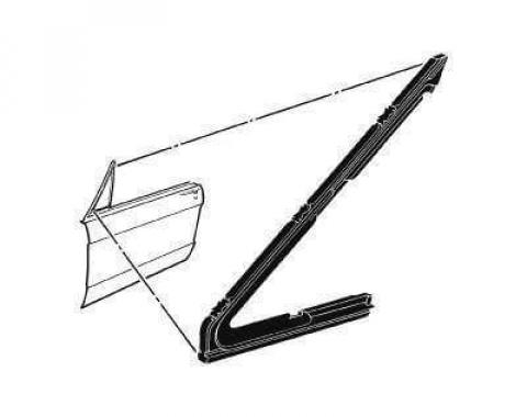 Scott Drake 64-66 LH VENT WINDOW SEAL C5ZZ-6521449-B