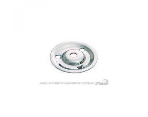 Scott Drake 1964-1967 Ford Mustang 64-67 Styled Steel Wheel Hold Down Plate, Chrome C5ZZ-1424-C