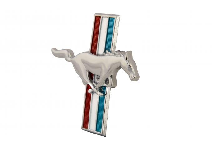 Scott Drake 1964-1966 Ford Mustang Fender Emblem, Pin On, Running Horse , Passenger Side C5ZZ-16228-D