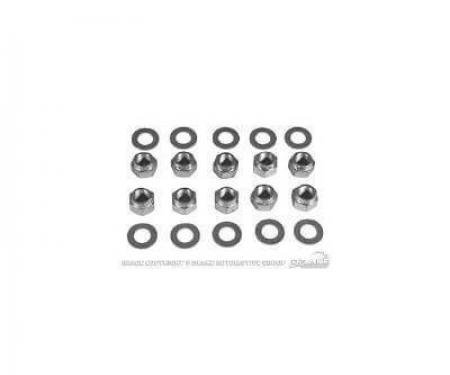 Scott Drake 1964-1973 Ford Mustang Rear End Housing Nut and Washer Kit (20 Piece) MDK001
