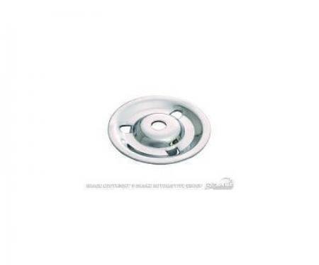 Scott Drake 1964-1967 Ford Mustang 64-67 Styled Steel Wheel Hold Down Plate, Chrome C5ZZ-1424-C