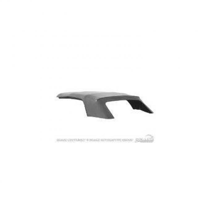 Scott Drake 1971-1973 Ford Mustang Convertible Top with Glass Back Window, Black D1ZZ-7652701-PB