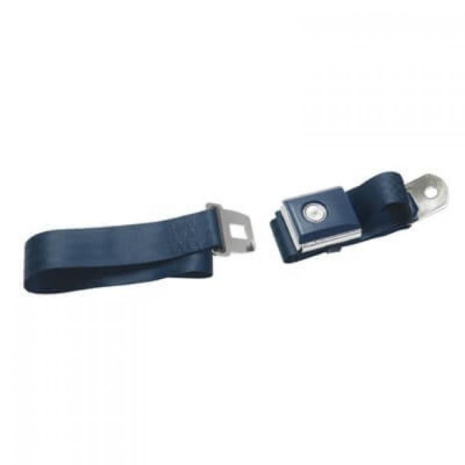 Scott Drake 1964-1973 Ford Mustang Push Button Seat Belt SB-DB-PBSB