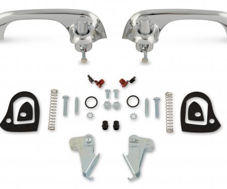 Scott Drake 1967-1968 Ford Mustang Exterior Door Handle Kit Show Quality C7ZZ-6522404-5P