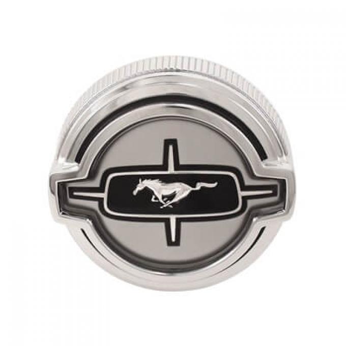 Scott Drake 1968 Ford Mustang Standard Gas Cap with Running Horse Emblem C8ZZ-9030-A