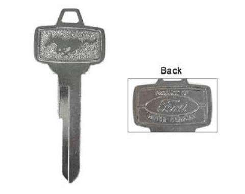 Scott Drake 1965-1966 Ford Mustang Original Pony Key Blank Ignition / Door C5ZZ-6522053-B