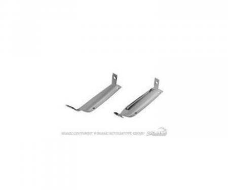 Scott Drake 1967-1968 Ford Mustang Rear Bumper Guards (Chrome) C7ZZ-17984-CR