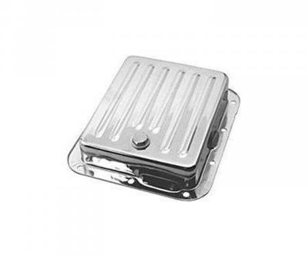 Scott Drake 1964-1973 Ford Mustang Chrome Transmission Pan (C-4 Transmission) C5ZZ-7A194-A