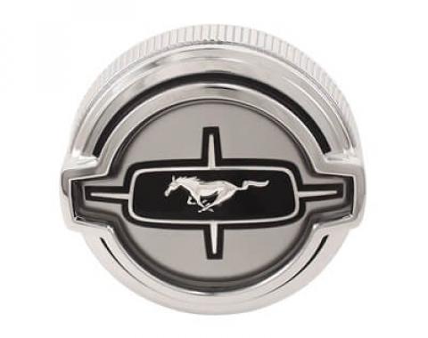 Scott Drake 1968 Ford Mustang Standard Gas Cap with Running Horse Emblem C8ZZ-9030-A