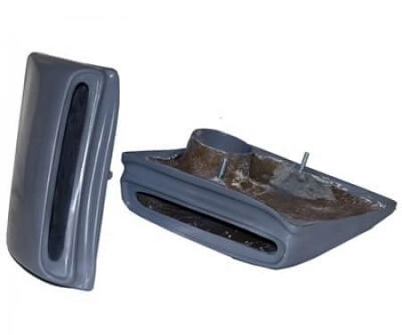 Scott Drake 1967-1968 Ford Mustang 1967-68 Mustang Lower Quarter Functional Side Scoops S7MS-6529076-7