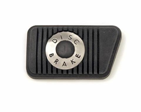 Scott Drake 1965-1973 Ford Mustang 65-73 Brake Pedal Pad (Disc Brakes, Manual) C5ZZ-2454-D