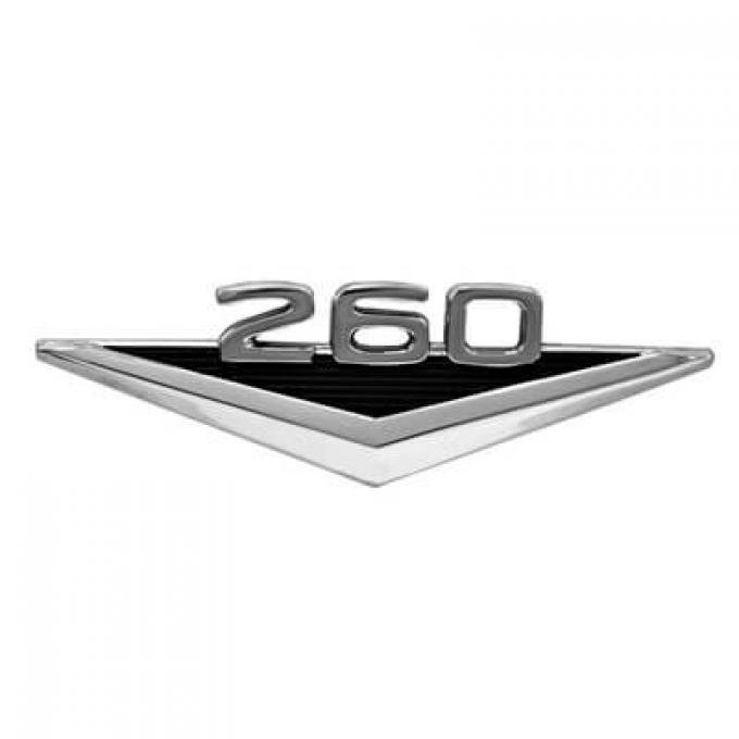 Scott Drake 1964 Ford Mustang "260" Fender Emblem C4DZ-16228-C