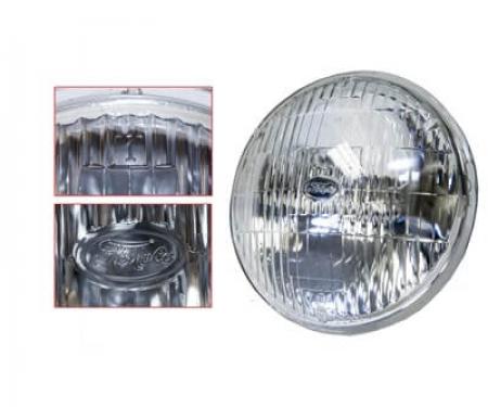 Scott Drake 1964-1973 Ford Mustang 5 3/4" High Beam Round Halogen Sealed Beam Headlamp B8AZ-13007-B