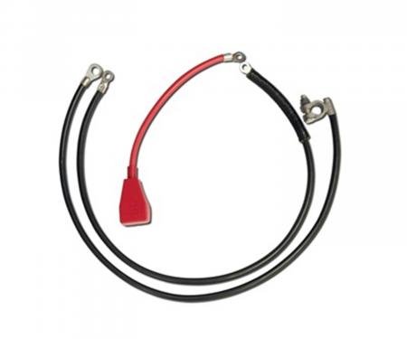 Scott Drake 1964-1966 Ford Mustang 64-66 Heavy Duty Battery Cable Set C5ZZ-14300-HD