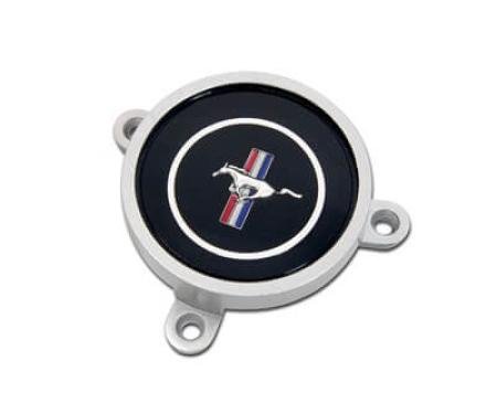 Scott Drake 1969 Ford Mustang 1969 Deluxe Steering Wheel Emblem C9ZZ-3649-B