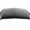 Scott Drake 1965-1966 Ford Mustang Hood Scoop GT350 Style, Stamped Steel S1MS-16025-M