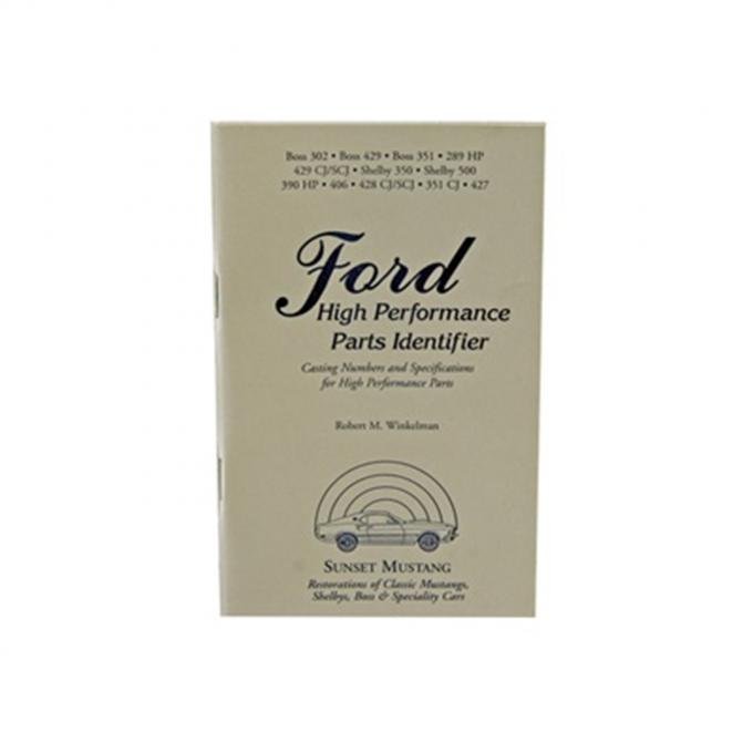 Scott Drake 1964-1973 Ford Mustang Ford High Performance Parts Identifier L-68