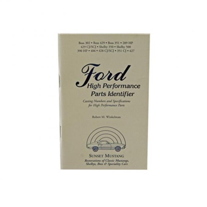 Scott Drake 1964-1973 Ford Mustang Ford High Performance Parts Identifier L-68