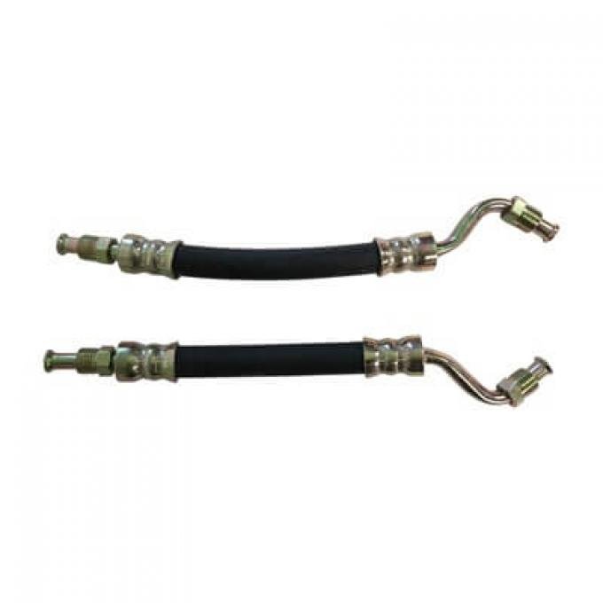 Scott Drake 1964-1966 Ford Mustang Power Steering Control Valve Hose Pair C3DZ-3A714-7-AR