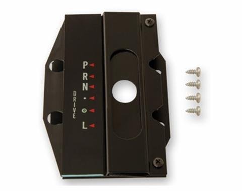 Scott Drake 1965-1966 Ford Mustang Console Automatic Shift Plate Assembly C5ZZ-7D350-K