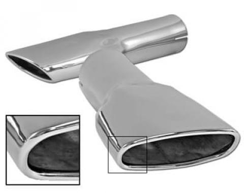 Scott Drake 1970 Ford Mustang Concours Exhaust Tips (Pair) D0ZZ-5255-A