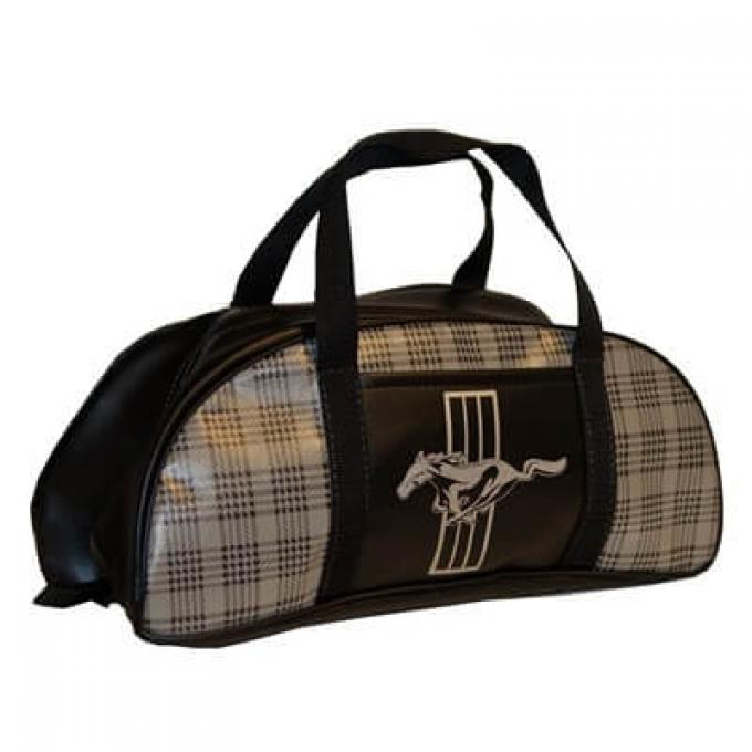 Scott Drake 1964-1973 Ford Mustang 1964-73 Mustang Tote Bag (Small, Plaid) TB-FM-S-PLD