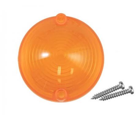 Scott Drake 64-66 PARK LAMP LENS- NO LOGO C5ZZ-13208-A