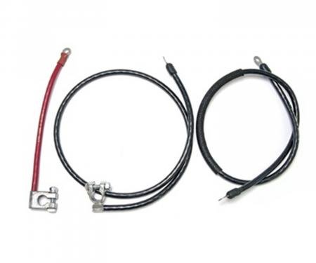 Scott Drake 1968 Ford Mustang 68-69 Concourse Battery Cable Set (8 Cylinder) C8ZZ-14300-8