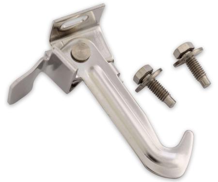 Scott Drake 1966-1977 Ford Bronco Hood Latch Stainless Steel C6TZ-16892-S