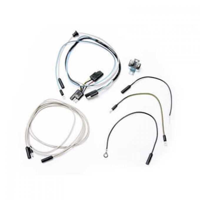 Scott Drake 1966-1967 Ford Mustang Fog Lamp Wiring Conversion Kit C6ZZ-15223-FUD