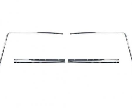 Scott Drake 1971-1973 Ford Mustang Rear Window Molding Set D1ZZ-6342404