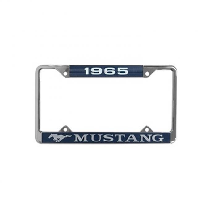Scott Drake 1965 Ford Mustang 1965 Mustang Year Dated License Plate Frame ACC-LPF-65
