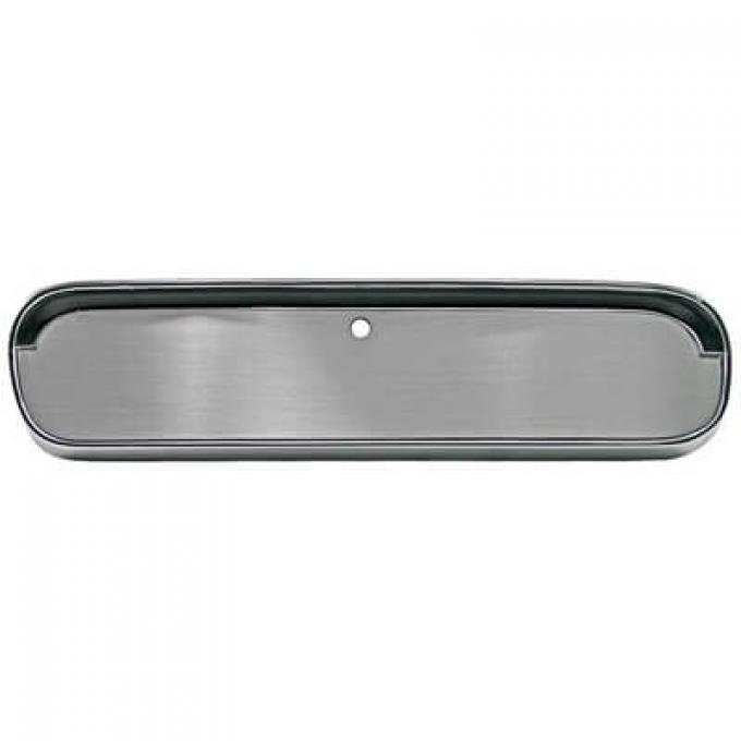 Scott Drake 1964-1966 Ford Mustang 1964.5-66 Mustang Glove Box Door Aluminum Face C5ZZ-6506024-AL
