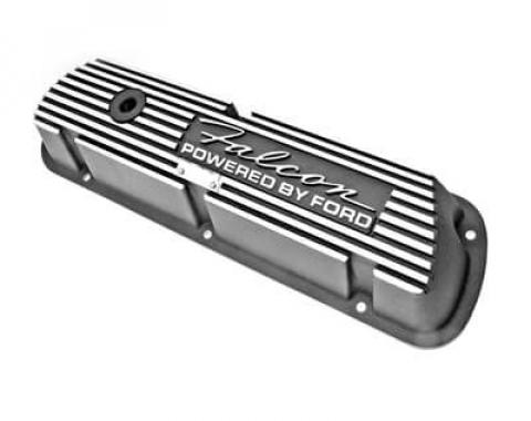 Scott Drake 1962-1970 Ford Falcon Falcon Aluminum Valve Covers (Pair) 6A582-F