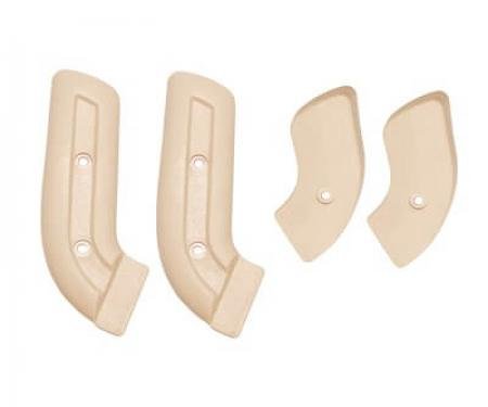 Scott Drake 1967-1977 Ford Bronco 67-77 Bronco Seat Hinge Covers, Neutral C8TZ-656192-5N