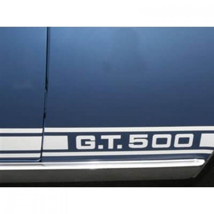 Scott Drake 1967-1968 Ford Mustang Stripe Kit, Shelby GT500, Black S7MS-16224-A
