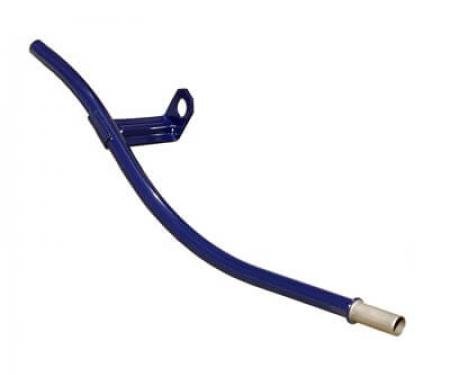 Scott Drake 1968 Ford Mustang 68-69 Oil Dip Stick Tube (Blue, 68: 289, 302; 69: 302) C8AZ-6754-A