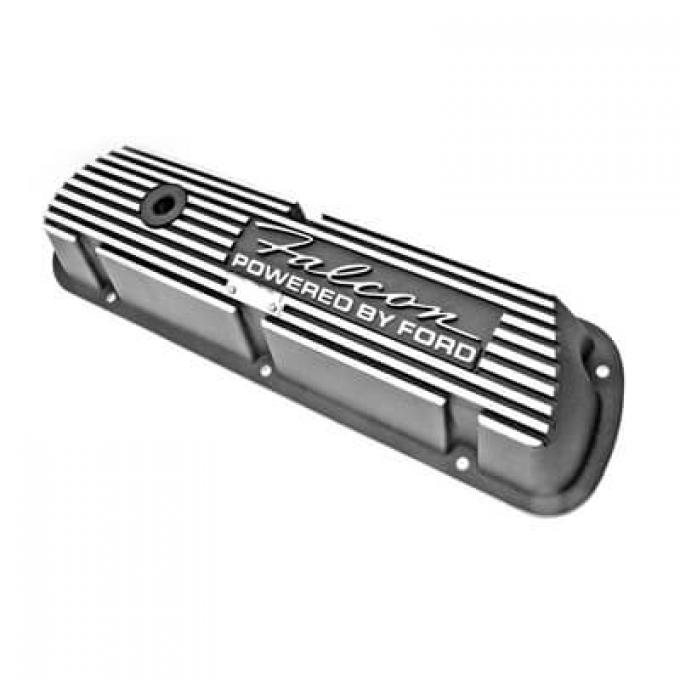 Scott Drake 1962-1970 Ford Falcon Falcon Aluminum Valve Covers (Pair) 6A582-F